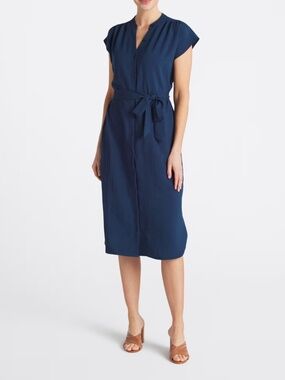 Fortune +  Ivy (Stitch Fix) Like New Women's Navy Dress (size M)